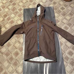 Men’s Flylow Brown and Blue Jacket ski snowboard winter